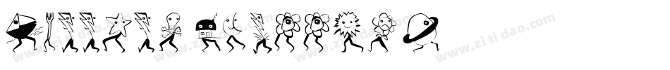 Running Smobble字体转换
